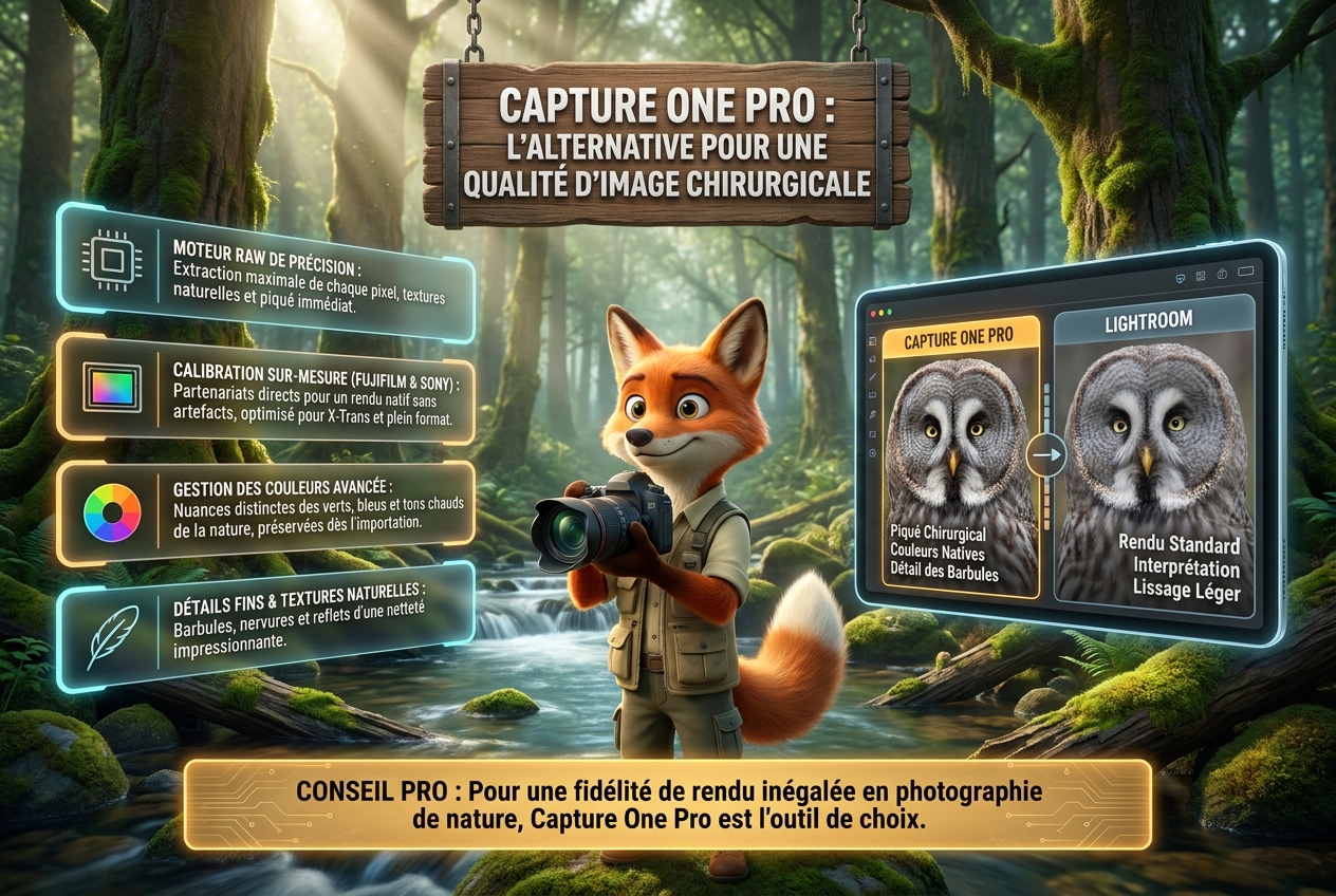 Lightroom vs Capture One : le comparatif simple pour ne plus se tromper de logiciel 21 En bref : Capture One Pro, l'alternative pour une qualité d'image chirurgicale.