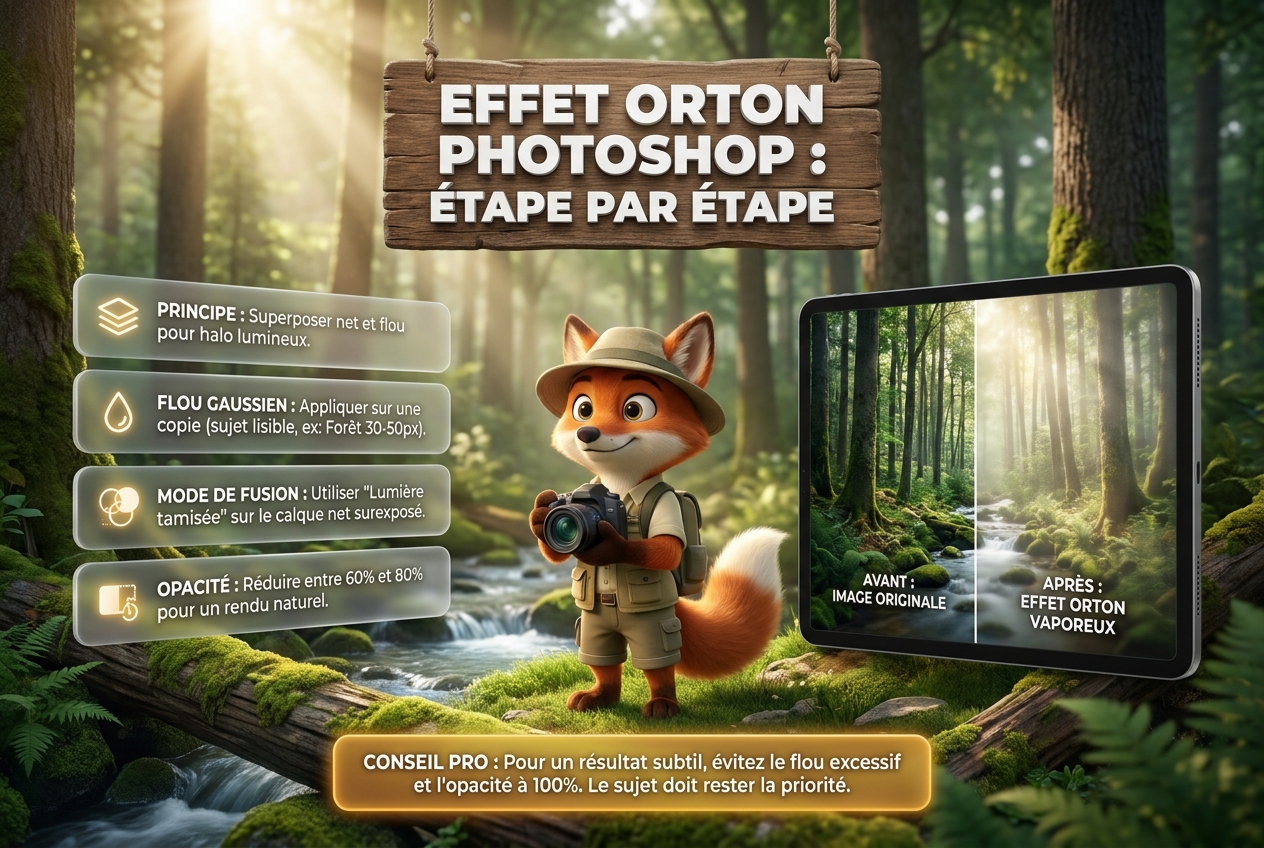 Réussir l'effet orton : le secret pour des photos de nature féeriques 16 En bref : comment faire l'effet Orton avec Photoshop étape par étape