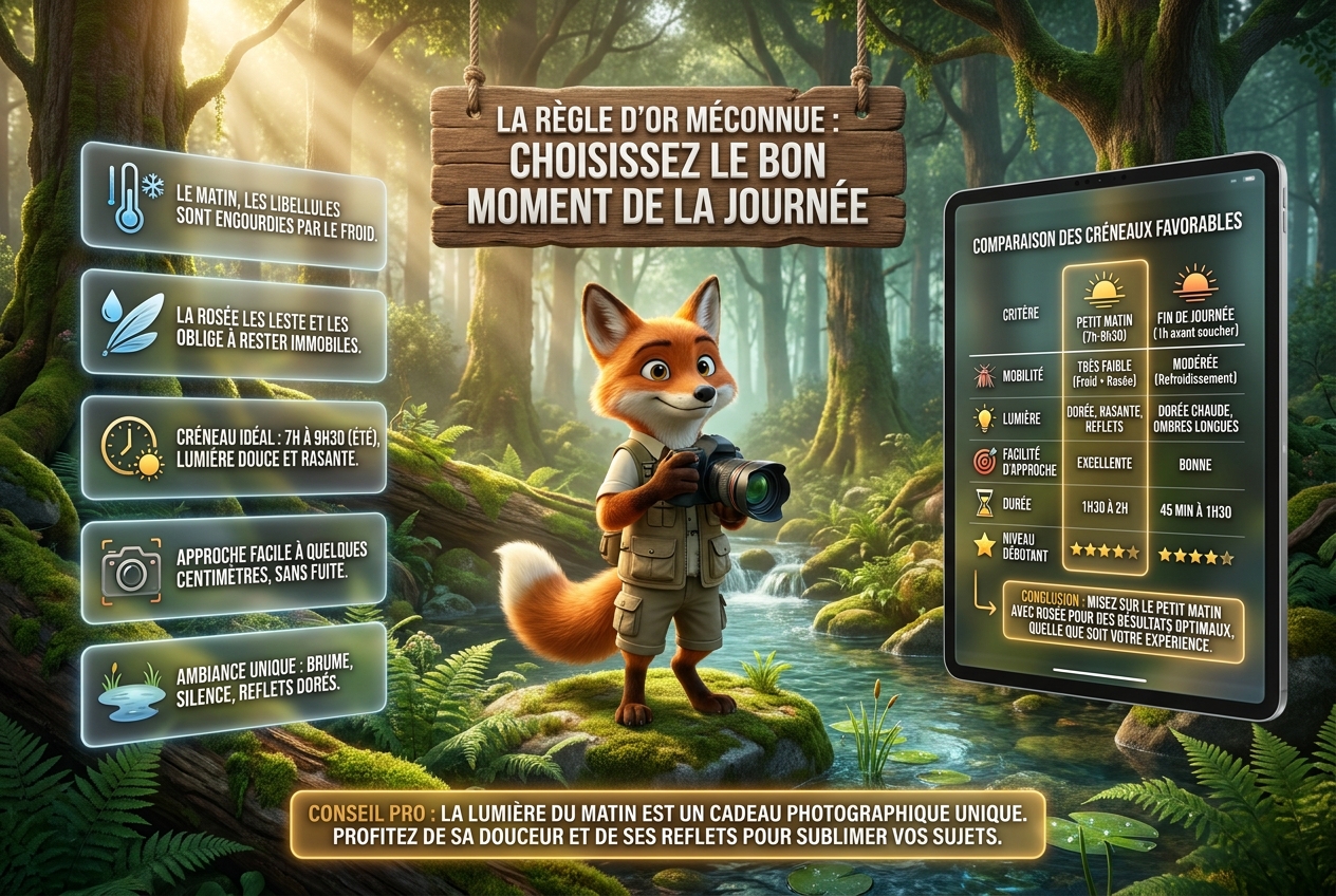La règle d'or méconnue : choisissez le bon moment de la journée