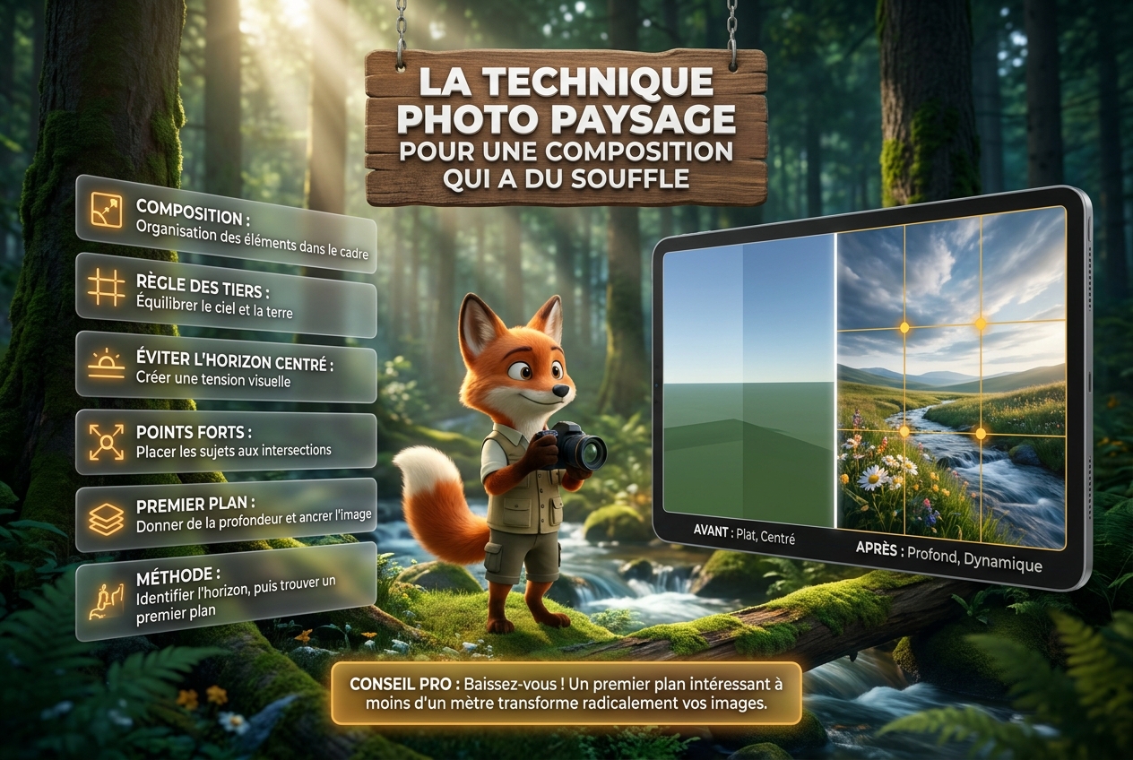 Comment photographier des paysages : le guide complet 24 En bref : la technique photo paysage pour une composition qui a du souffle