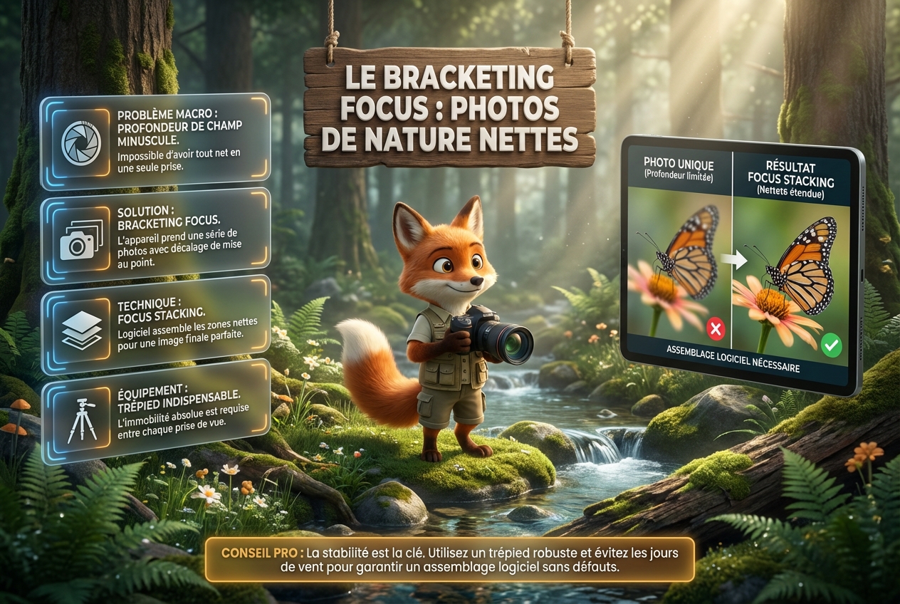 Réussir le bracketing photo : le guide complet 21 En bref – Le bracketing focus pour réussir vos photos de fleurs et d'insectes