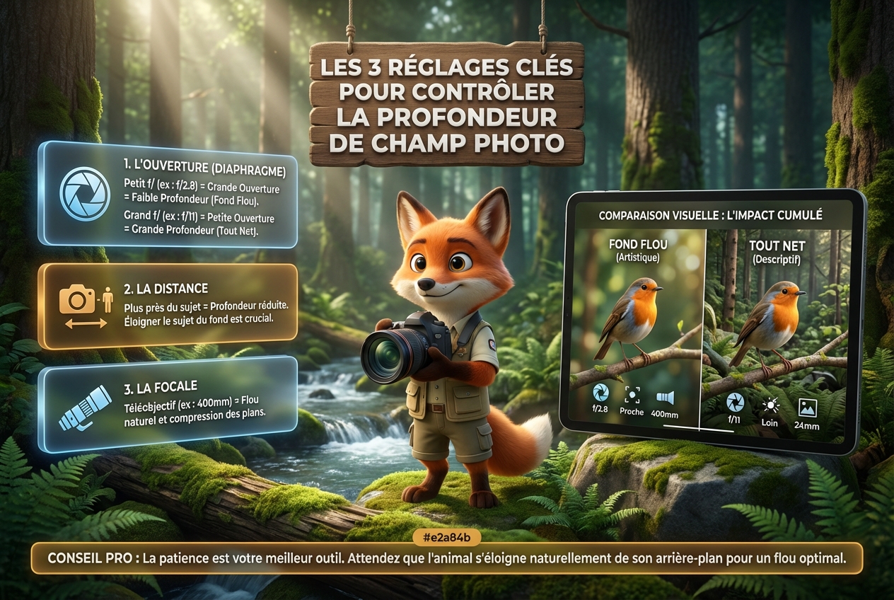 Profondeur de champ : le secret des bokeh incroyables 21 En bref : les 3 réglages clés de la profondeur de champ