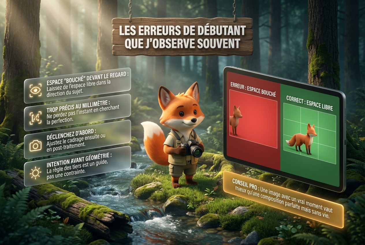 En bref – Les erreurs de débutant que j'observe souvent
