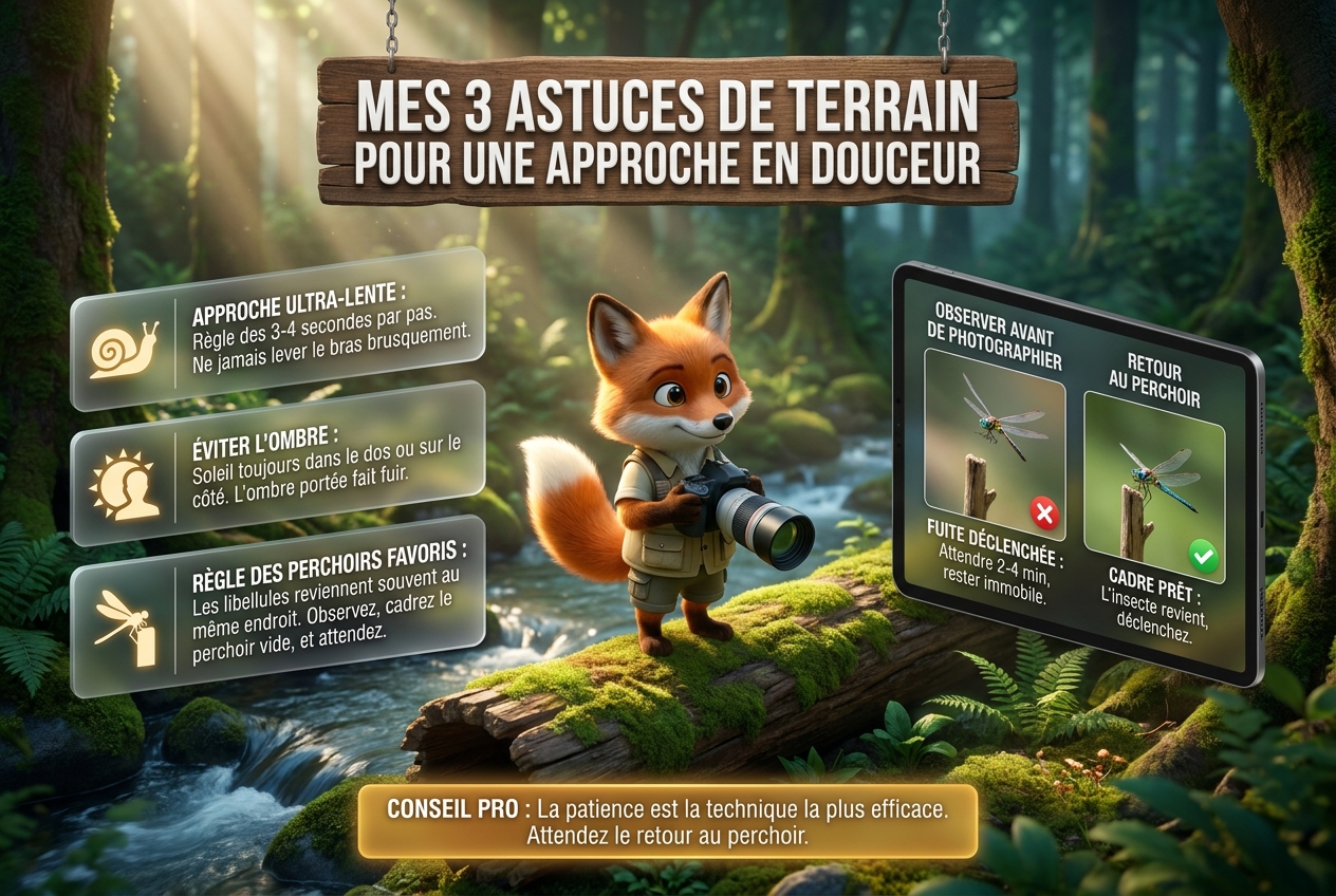 En bref - Mes 3 astuces de terrain pour une approche en douceur