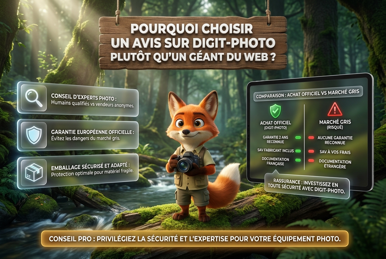 En bref – Pourquoi choisir un avis sur Digit-Photo plutôt qu'un géant du web